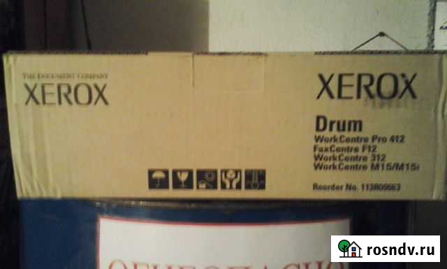 Картриджи xerox work centre PRO 412 оригинал Иркутск - изображение 1