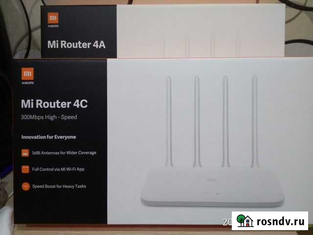 Wi-Fi роутер Xiaomi 4А новый Новомосковск - изображение 1