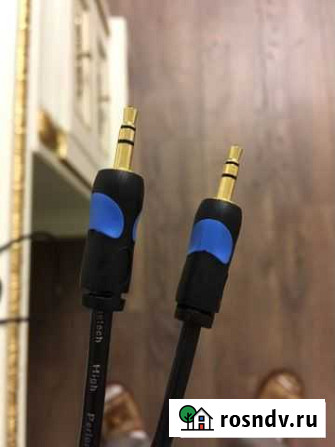Новый кабель mini-jack Onetech 5 м Десногорск - изображение 1