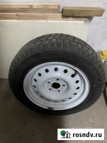 Продам диск с шипованной резиной Оренбург - изображение 1