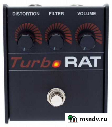 Гитарный эффект distortion Pro Co Turbo Rat Иркутск - изображение 1