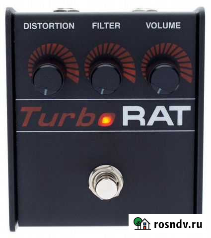 Гитарный эффект distortion Pro Co Turbo Rat Иркутск - изображение 1
