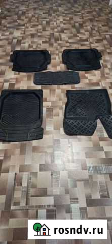 Автомобильные коврики резиновые на Ford Focus II Томск - изображение 1