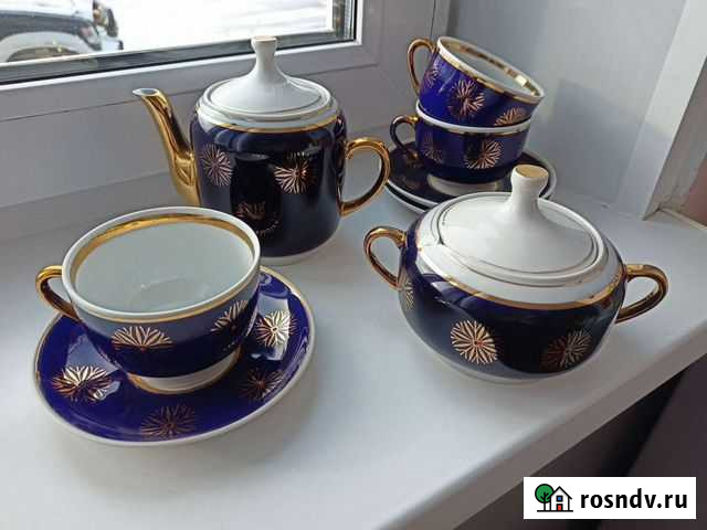 Чайный сервиз Довбывшский фз 1960-1990гг Вилючинск - изображение 1