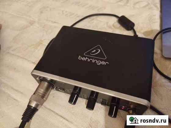 Звуковая карта behringer umc22 Сочи