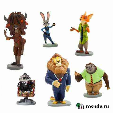Набор фигурок Зверополис Zootopia оригинал Дзержинск