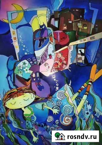 Картина маслом Для детской Живопись 540х700 Ярославль - изображение 1