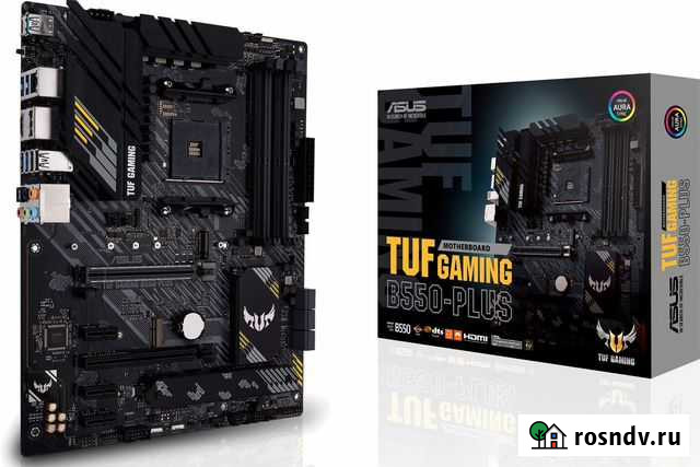 Asus TUF gaming B550-plus(ATX) + Кулер Thermalrigh Узловая - изображение 1