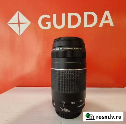 Объектив, Canon Zoom 75-300mm 4-5.6EF iii Новочеркасск - изображение 1