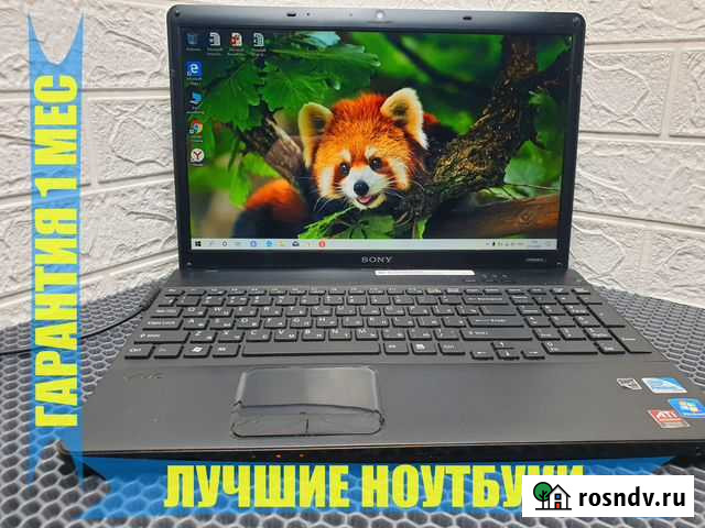 Ноутбук Sony Vaio intel/4ram/win10/500Hdd Гарантия Тольятти - изображение 1
