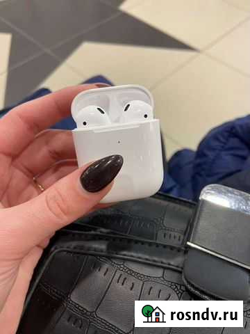 Airpods 2 оригинал Волгоград - изображение 1