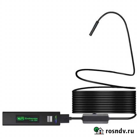 Эндоскоп водонепроницаемый с Wi-Fi 8мм 10м Оренбург - изображение 1