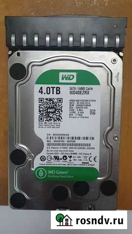 Жёсткий диск 4Тб WD Green 40ezrx Сызрань - изображение 1