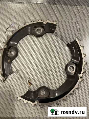 Звёзды передние Shimano XT FC-M8000 24T 34T Барнаул - изображение 1