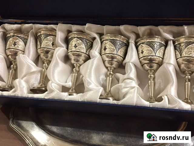 Серебряные рюмки новые Смоленск - изображение 1