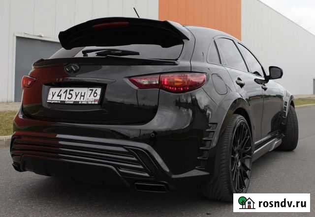 Спойлер нижний infiniti fx35 fx37 fx50 qx70 Ярославль - изображение 1