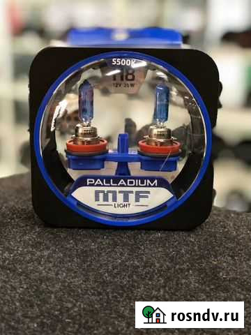 Галогенные лампы MTF Palladium H8 5500K Нижний Новгород - изображение 1