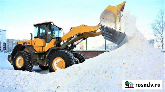 Уборка снега, услуги погрузчика Хабаровск - изображение 1