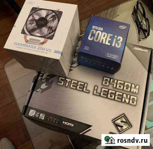 Сore i3-10100F + AsRock B460M Steel Legend Санкт-Петербург