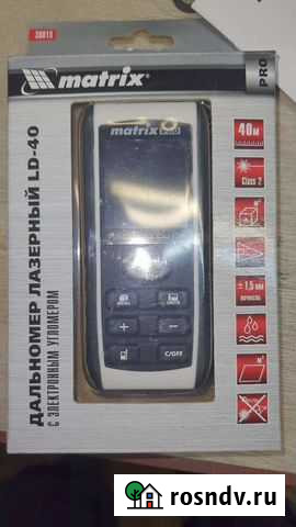 Лазерная рулетка - дальномер matrix Тольятти - изображение 1