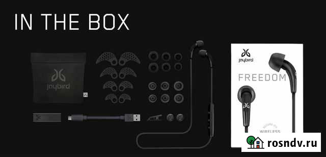 Беспроводные наушники Jaybird Freedom (Black) Москва - изображение 1