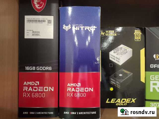 2шт RX 6800 + тушка + бп Ангарск - изображение 1