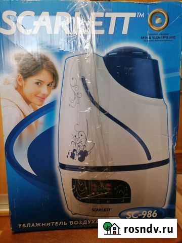Увлажнитель воздуха scarlett Егорьевск - изображение 1