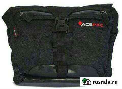 Сумка на руль Acepac Bar Bag (Black) - байкпакинг Новосибирск