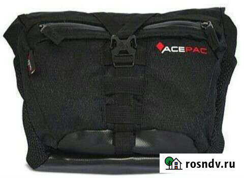 Сумка на руль Acepac Bar Bag (Black) - байкпакинг Новосибирск - изображение 1