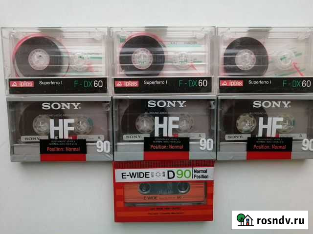 Аудиокассеты запечатанные Новотитаровская - изображение 1