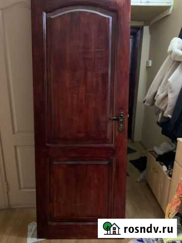 Дверь входная деревянная бу Курган - изображение 1