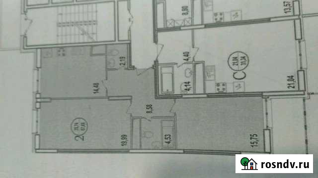 2-комнатная квартира, 68 м², 17/24 эт. в аренду на длительный срок в Реутове Реутов - изображение 1