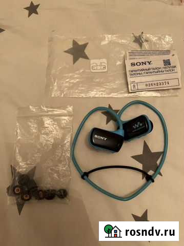 Водонепроницаемый плеер Sony Walkman NWZ-W273S Москва - изображение 1