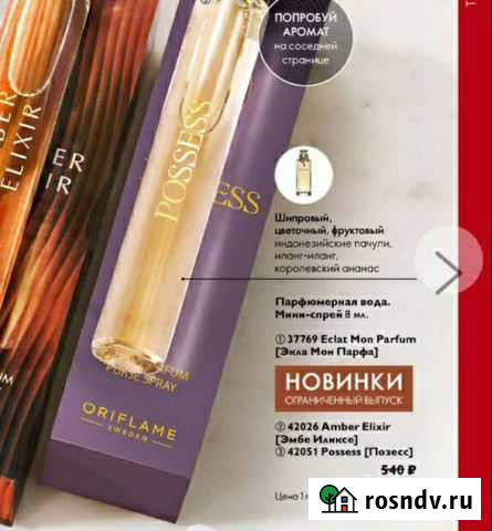 Парфюмерная вода Possess (Позесс) Киров - изображение 1