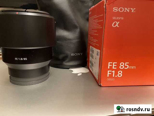Объектив Sony FE 85mm F1.8 Магнитогорск - изображение 1