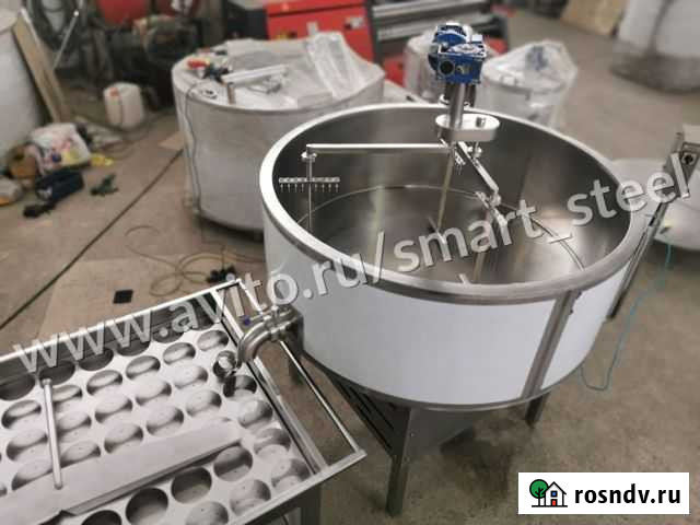 Сыроварня 800л,пастеризатор вдпс,сыроизготовитель Омск - изображение 1