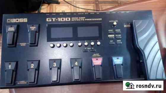 Гитарный процессор boss GT-100 (Новый) Иркутск