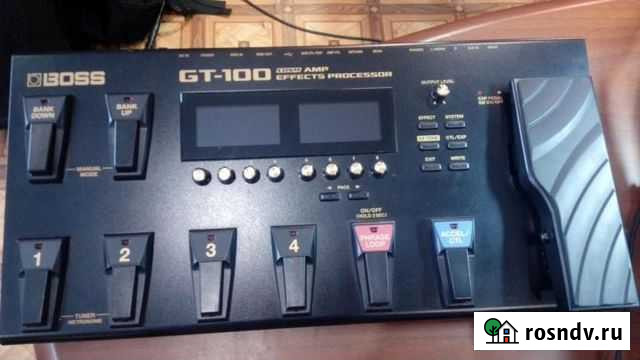 Гитарный процессор boss GT-100 (Новый) Иркутск - изображение 1
