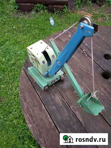 Игрушки СССР экскаватор Пески - изображение 1