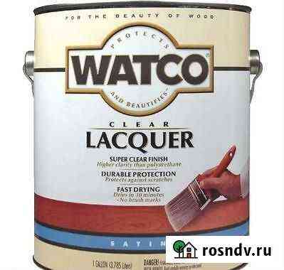 Прозрачное лаковое покрытие для дерева watco Калуга