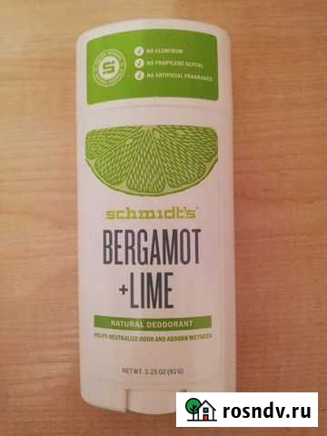 Дезодорант натуральный новый Schmidts 92гр Тюмень - изображение 1