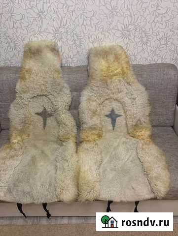 Меховые накидки на сидения бу Сургут - изображение 1