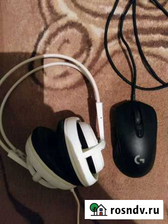 Наушники Steelseries siberia 200 и G403 Рязань - изображение 1