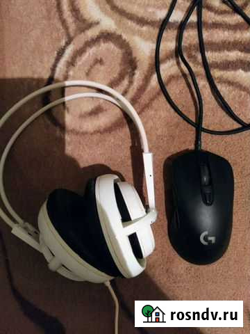 Наушники Steelseries siberia 200 и G403 Рязань - изображение 1