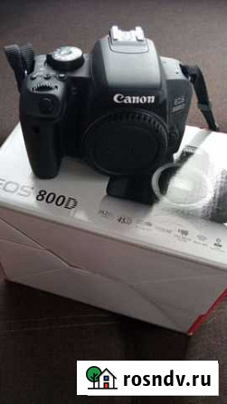 Зеркальный фотоаппарат canon EOS 800D + объектив Сертолово - изображение 1