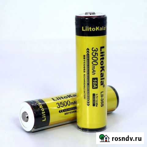 Аккумулятор LiitoKala Lii-35S 3500мАч Ульяновск - изображение 1