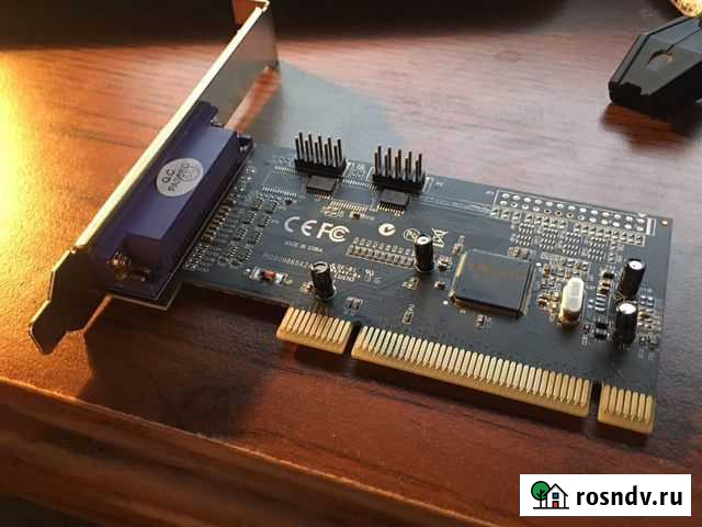 Manhattan 1x Parallel LPT PCI Port Card PI2009865X Владикавказ - изображение 1