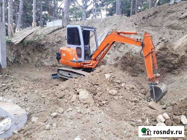 Аренда мини экскаватора 3тон. Выполняем все виды р Ялта - изображение 1