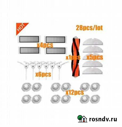 Комплект аксессуаров для Roborock S6/S5 MAX Самара - изображение 1