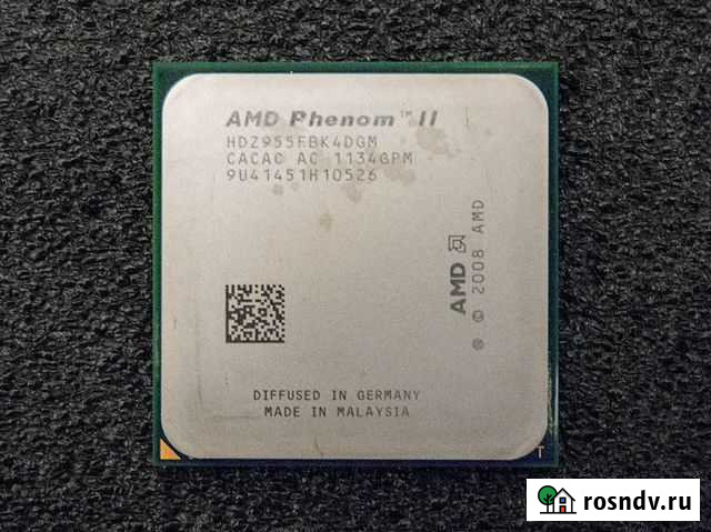 AM3 AMD Phenom II X4 955 BE / 4 ядра 3.2ghz 125W Симферополь - изображение 1